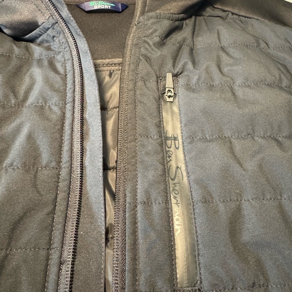 Ben Sherman Black Quilted Utility Jacket - Picture 4 of 13